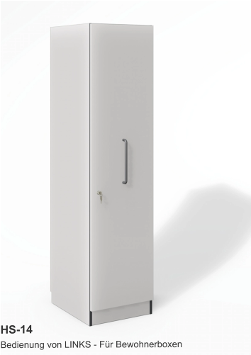 Auzugsschrank mit Bewohnerboxen