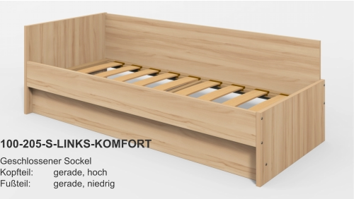 Kastenbetten mit Komfort-Liegehöhe