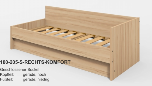 Kastenbetten mit Komfort-Liegehöhe