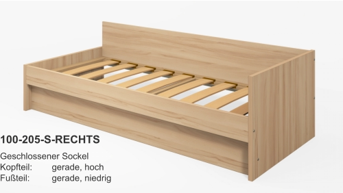 Kastenbett 100-205-S