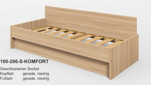 Kastenbetten mit Komfort-Liegehöhe