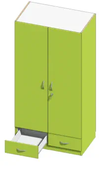 Kleiderschrank Wäscheschrank