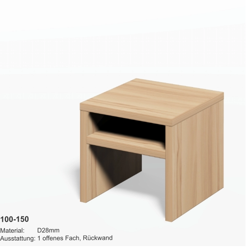 Nachttisch Modell 100-150