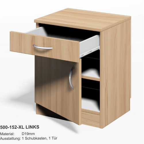 Nachttisch Modell 500-152-XL