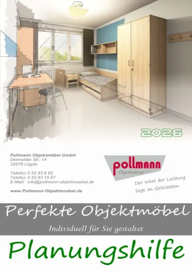 Planungshilfe Perfekte Objektmöbel