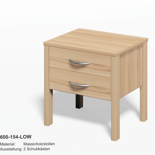 Stollennachttisch Modell 500-154-LOW